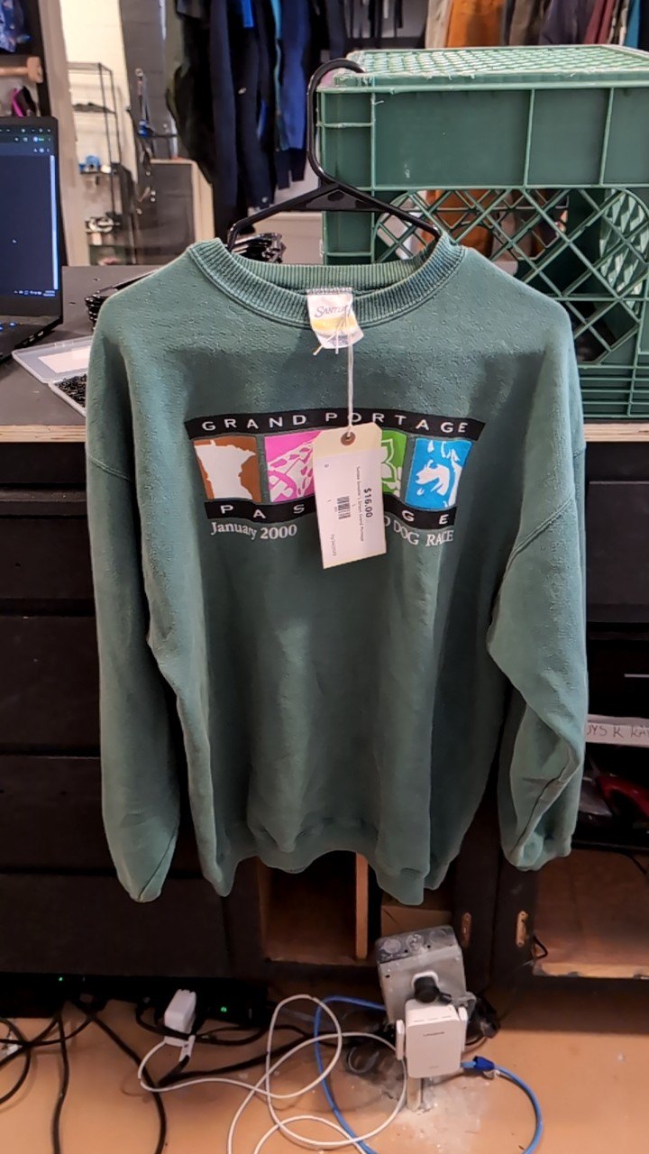 Santee Sweater L Green Grand Portage