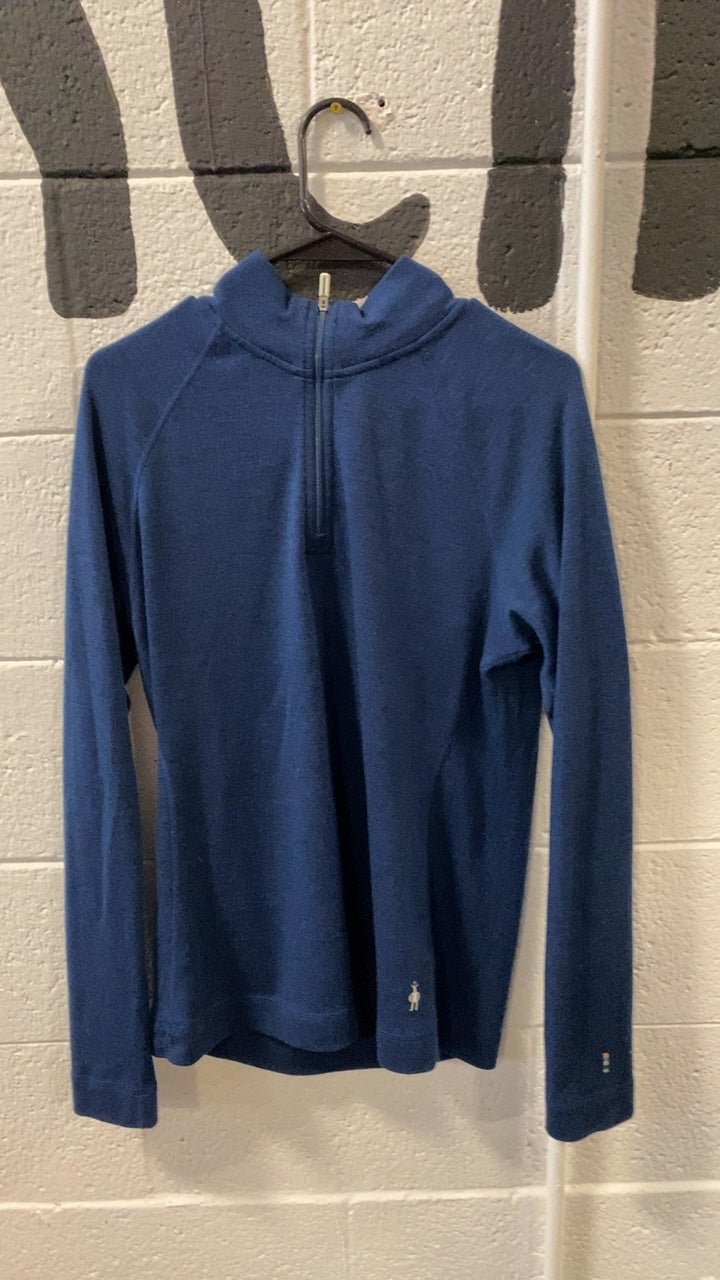 Smartwool Jacket (Quarter-Zip) (No Hood) XL Blue