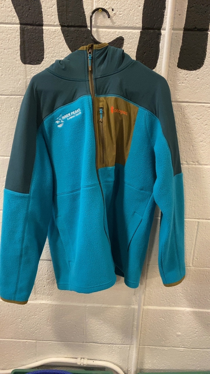 Cotopaxi Jacket (Full-Zip) (Hood) L Blue Inner Peaks
