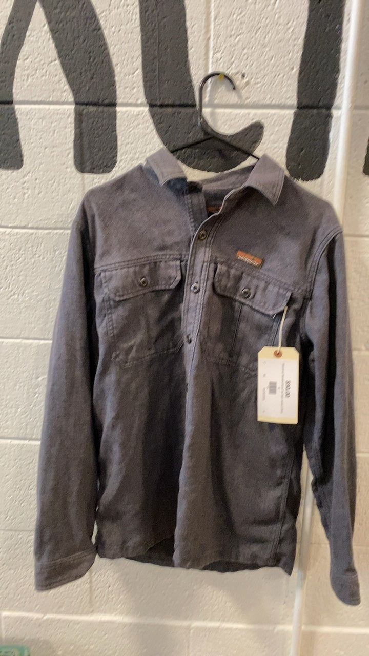 Patagonia Farrier Longsleeve (Button-Up) S Grey