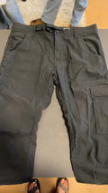 Prana Stretch Zion Pants (Hiking)(Slim-Fit) 32x32 Black