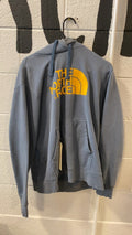 The North Face Half Dome Pullover Jacket L Blue/Yellow