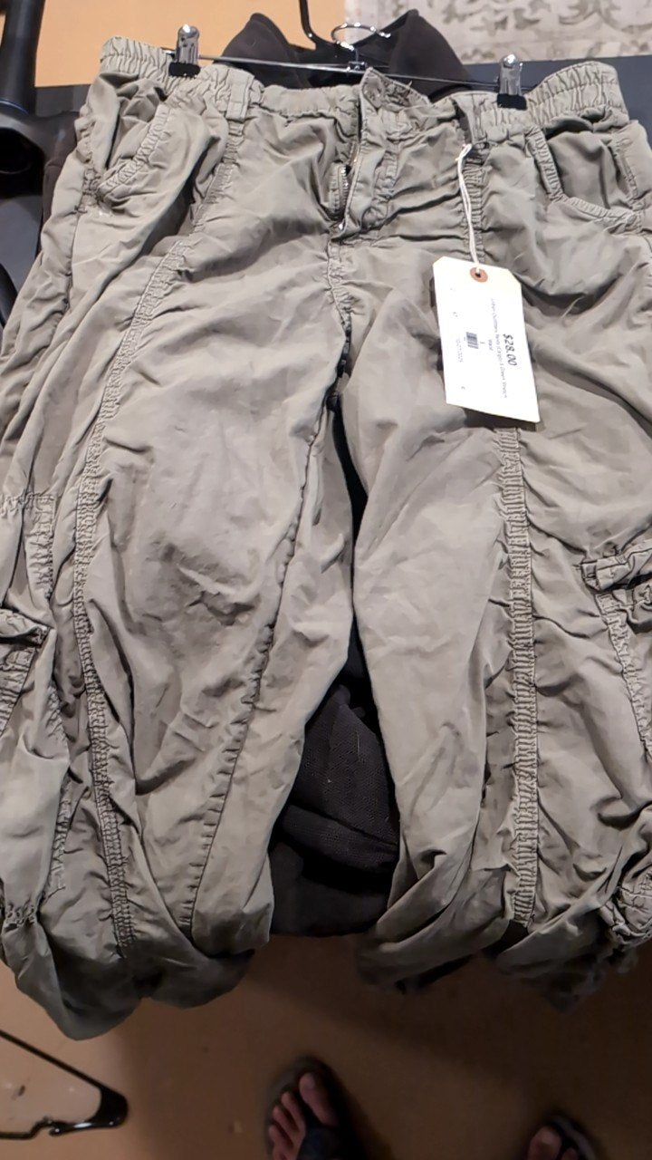 Urban Outfitters Pants (Cargo) S Green Stretch Waist