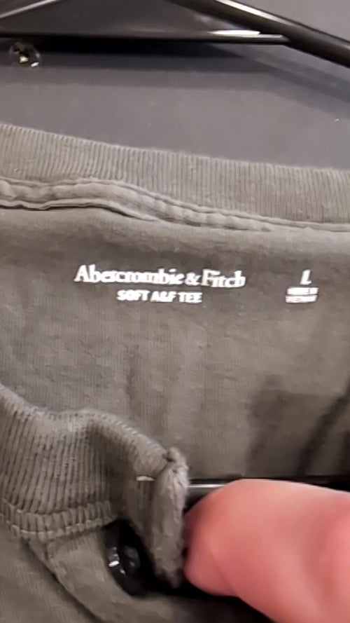 Abercrombie & Fitch T-Shirt L Dark Green