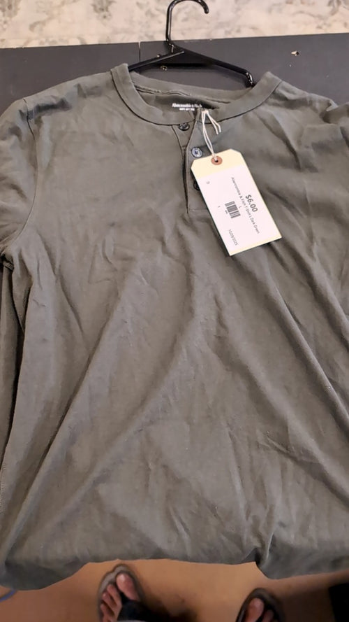 Abercrombie & Fitch T-Shirt L Dark Green