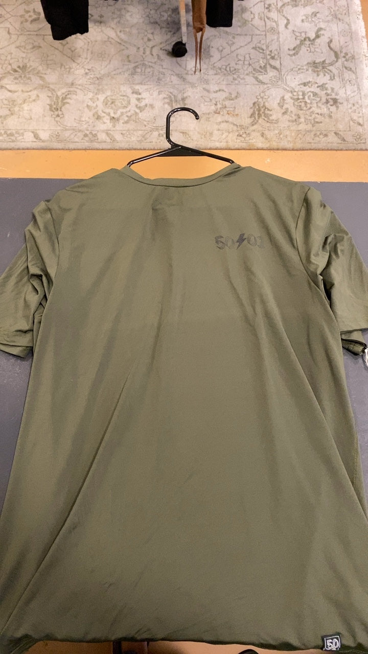 50to01 Athletic T-Shirt (Cycling) M Green