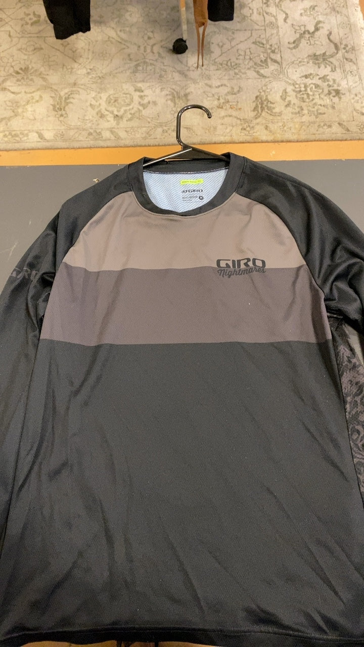 Giro Roust Longsleeve (Cycling) M Black/Grey