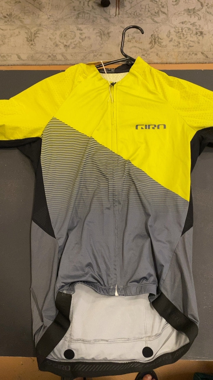 Giro Chrono Bike Jersey M Hi-Vis/Grey
