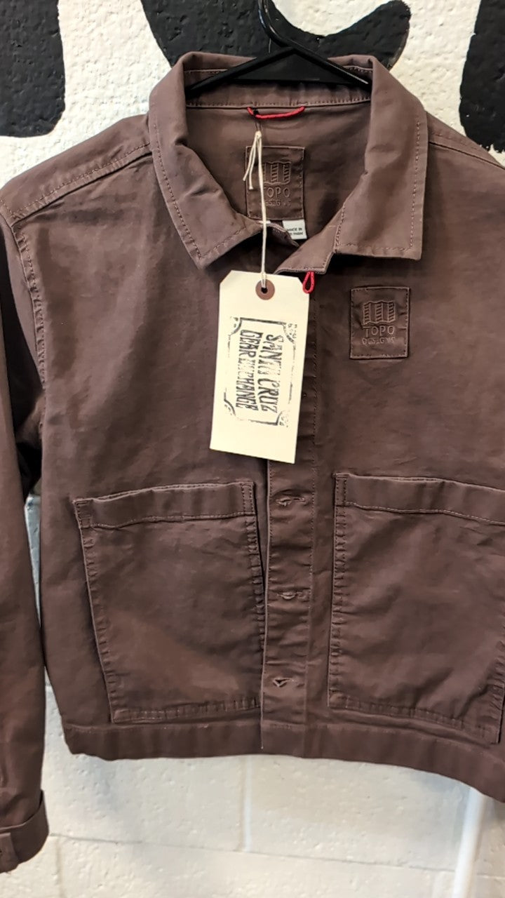 Topo Designs Longsleeve (Button-Up) XS Brown