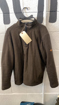 Orvis Jacket (Fleece Lined) (Quarter Zip (No Hood) M Brown