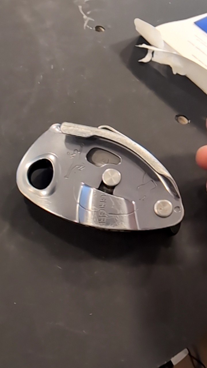 Petzl Climbing Hardware Grey GriGri