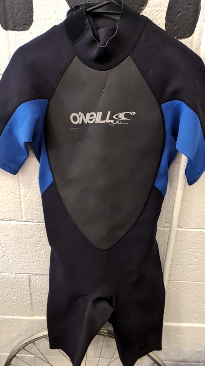 O'Neill Wetsuit (Short Sleeve) M Black/ Blue Hammer 2/1