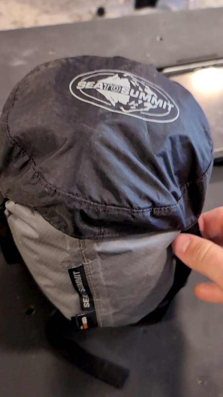 Sea to Summit Stuff Sack S Grey/ Orange Event Waterproof