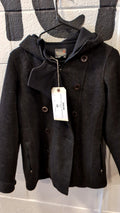 Royal Robins Jacket (Full-Zip) (Hood) M Black with Buttons