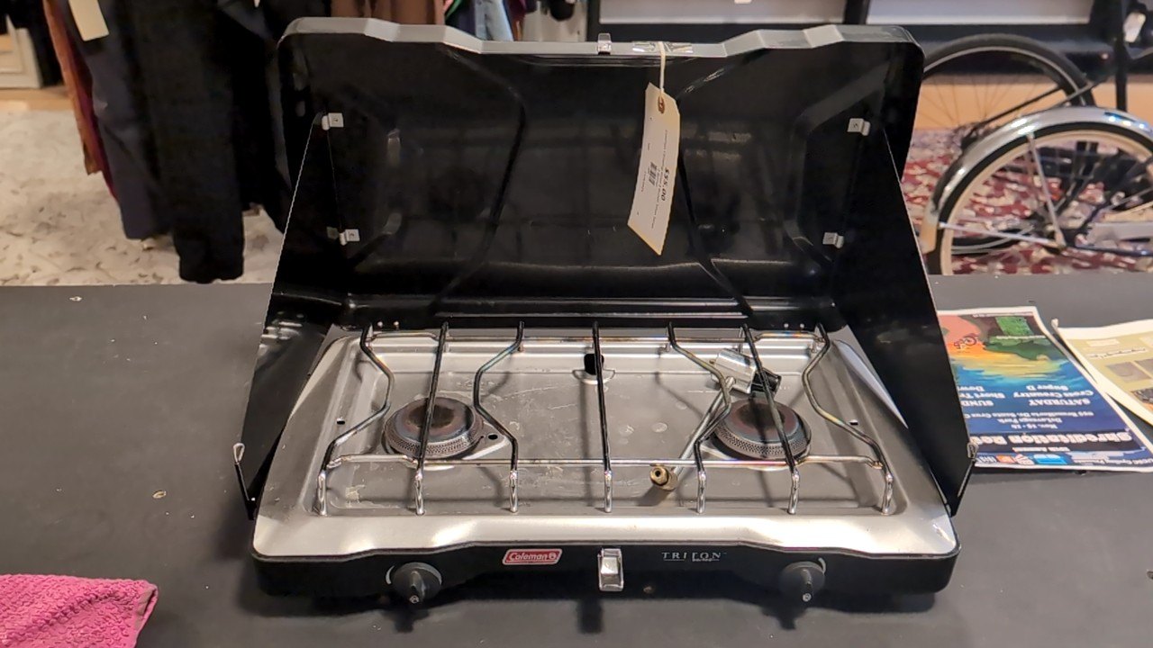 Coleman Camping Stove 2 Burner Triton Series