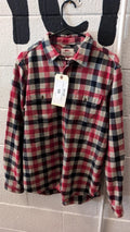 Fjall Raven Flannel L Red/Blue Skog Shirt