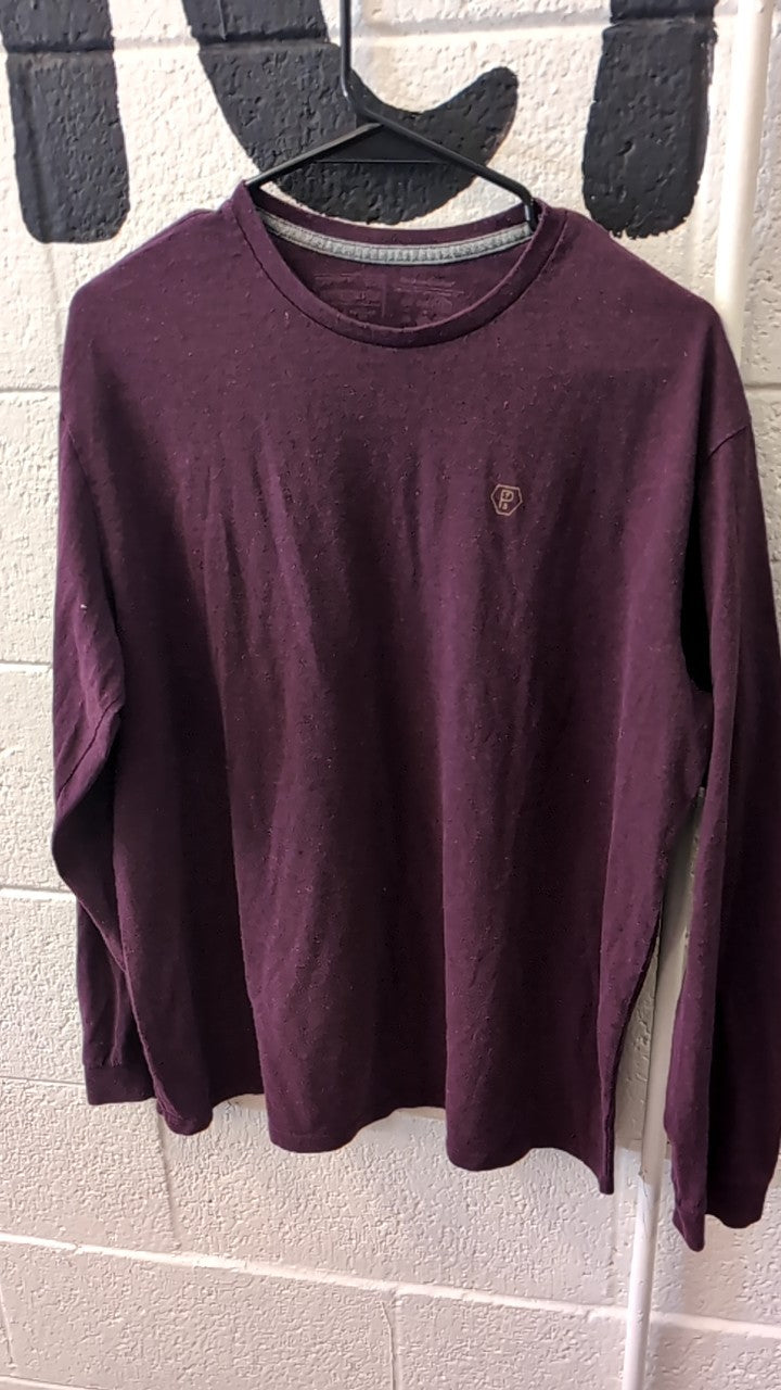 Patagonia Longsleeve M Purple P73 Responsibili-Tee