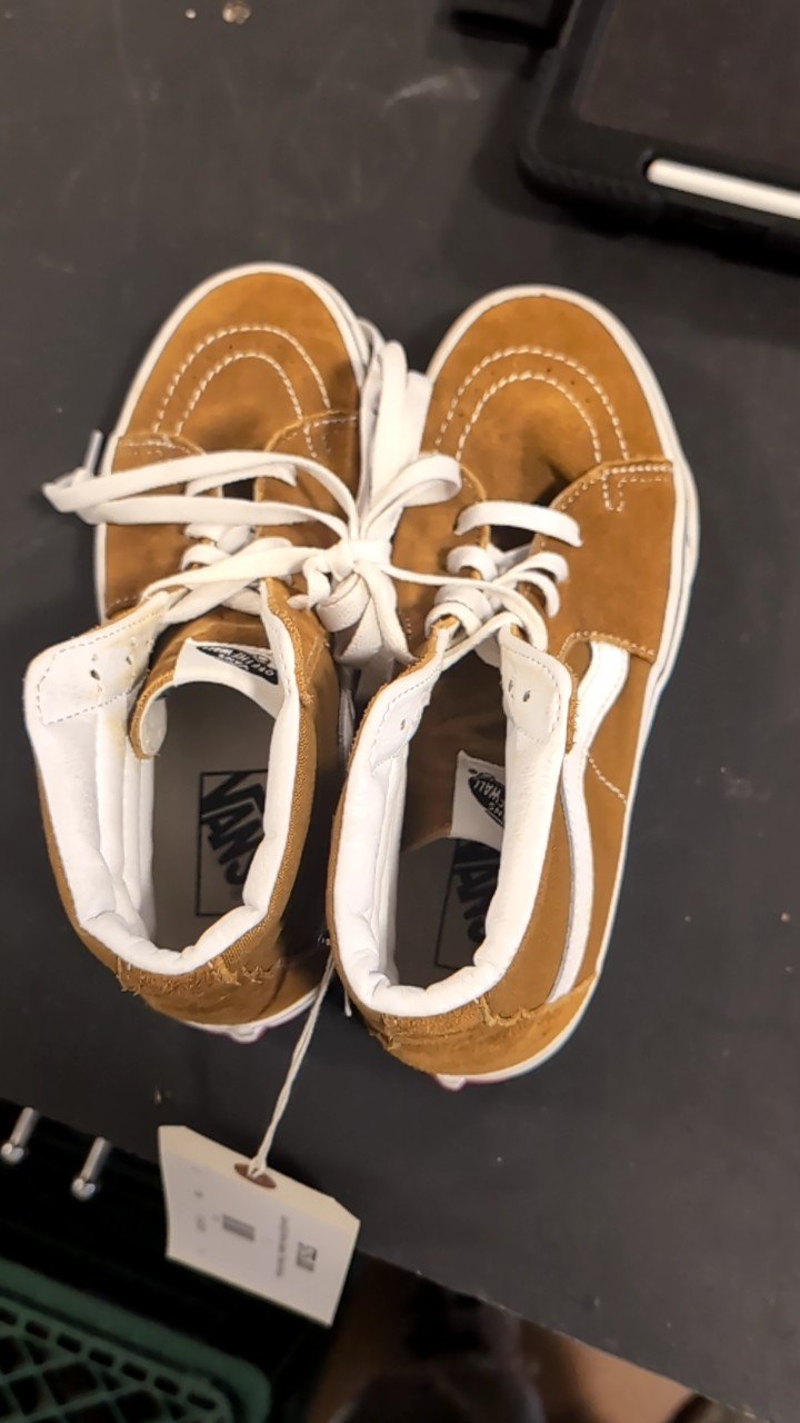 Vans Shoes 7.5 Brown Sk8-Hi
