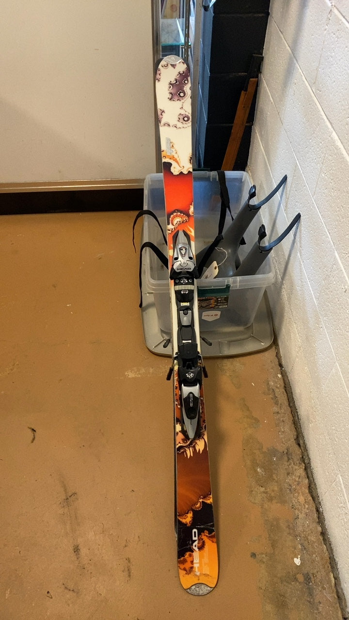 Head Wild One Skiis 161 Orange/White