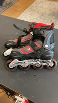 Airwalk Roller Skates (Inline) 6-7 Black/Red