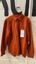 Finisterre Gylly Longsleeve (Button-Up) L Orange