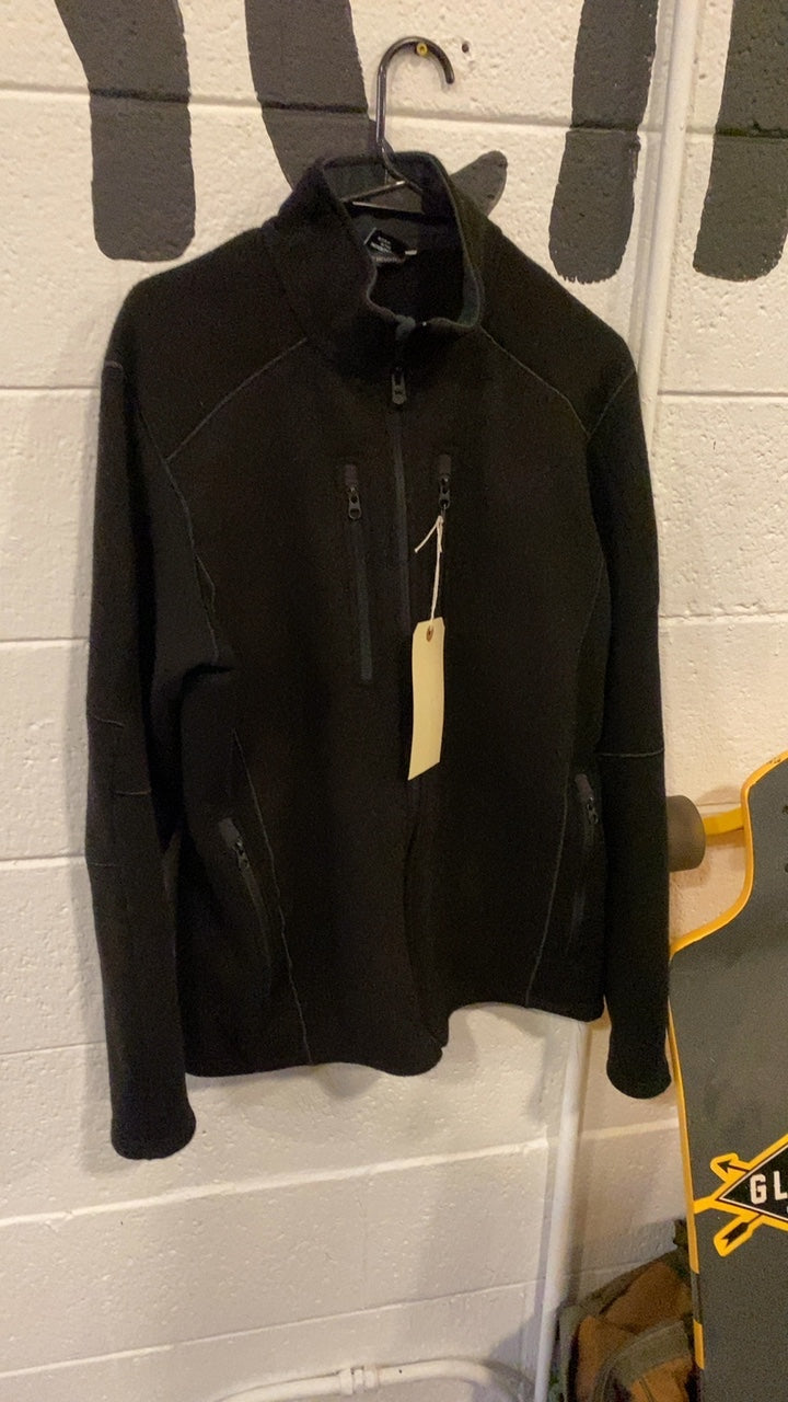 KUHL Interceptr Fleece Jacket (Full-Zip) (No Hood) M Black
