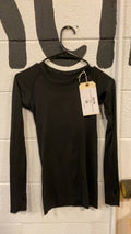 Lululemon Swiftly Mesh-Back Longsleeve (Sport) 2 Black