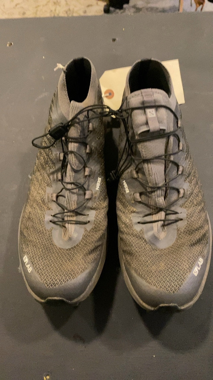 Salomon S/Lab Pulsar Soft Ground Shoes (Running) 11 Grey