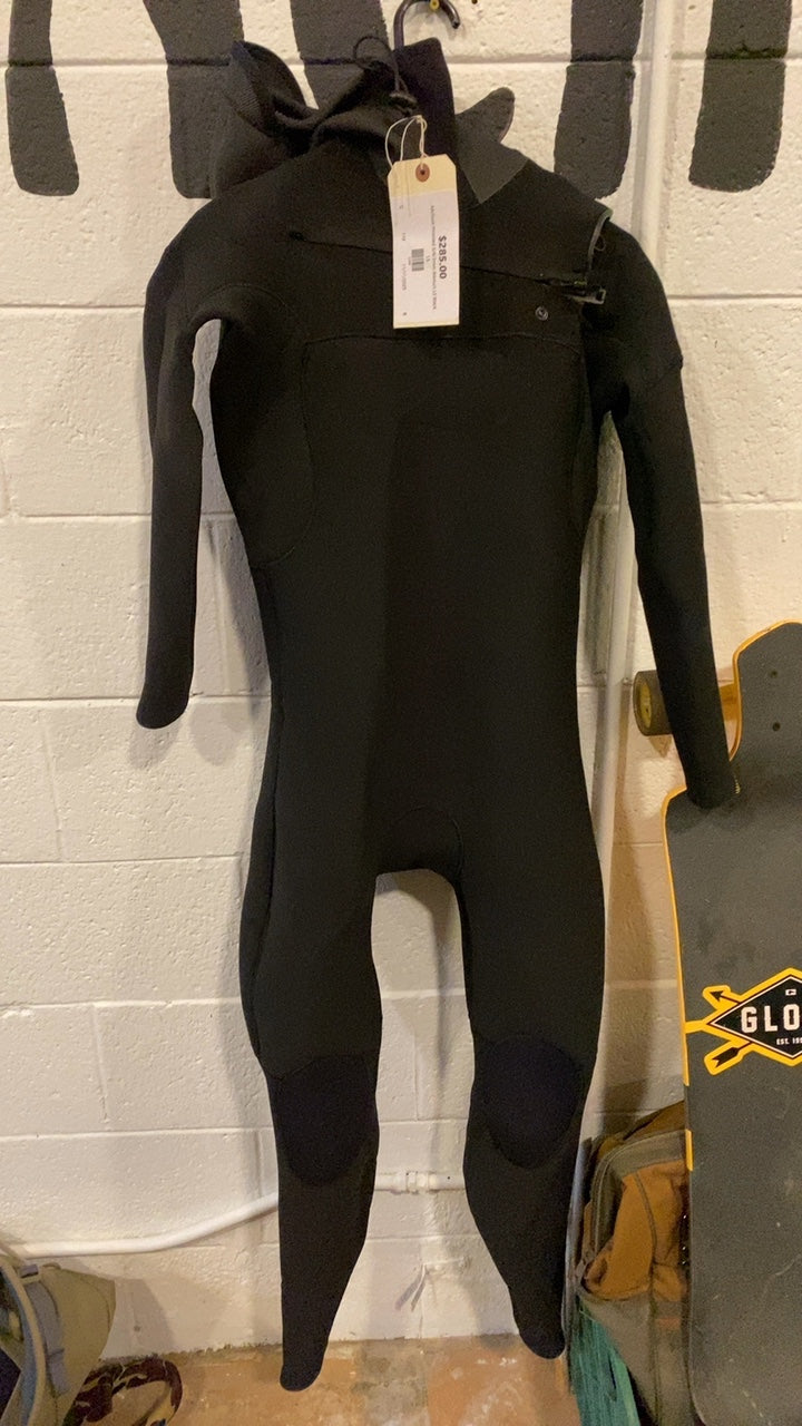 Mollusk Hooded 5/4/3mm Wetsuit LS Black