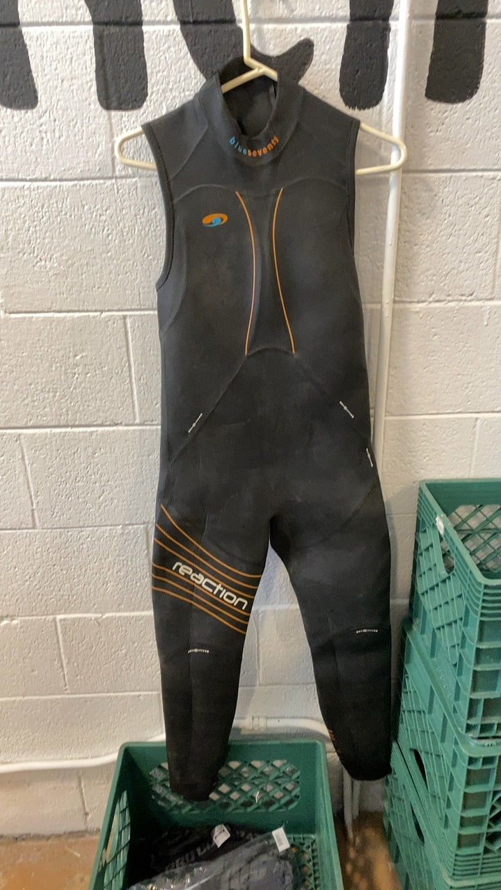 Blueseventy B5MM Wetsuit (Short Sleeve) M Black/Orange/Blue