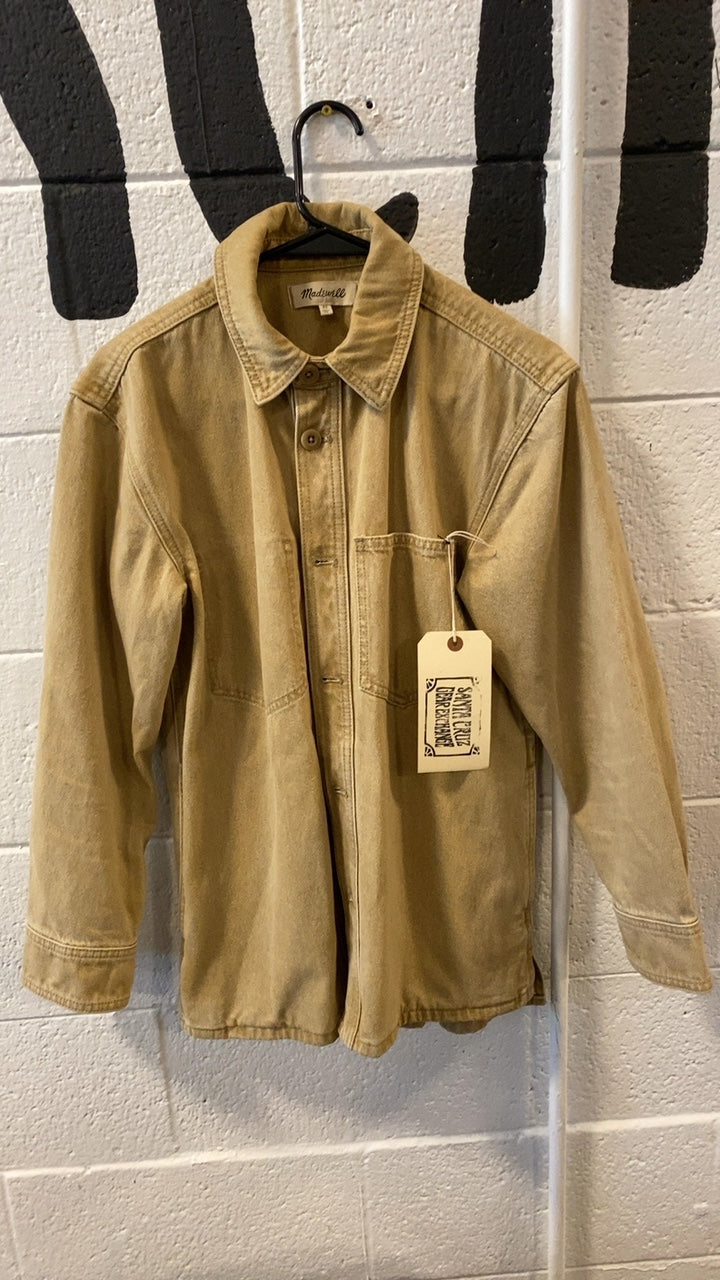 Madewell Jean Longsleeve (Button-Up) XS Tan