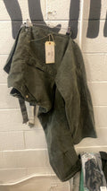 Carhartt Duck Bib Overalls 34x30 Green