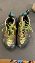 Scarpa Maestro Mid Eco Shoes (Climbing) 41/8.5 Brown/Green