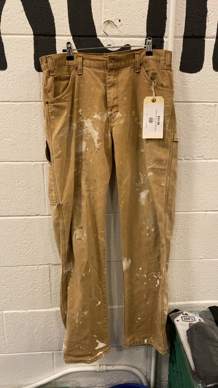 Carhartt Carpenter Pants 34x34 Beige