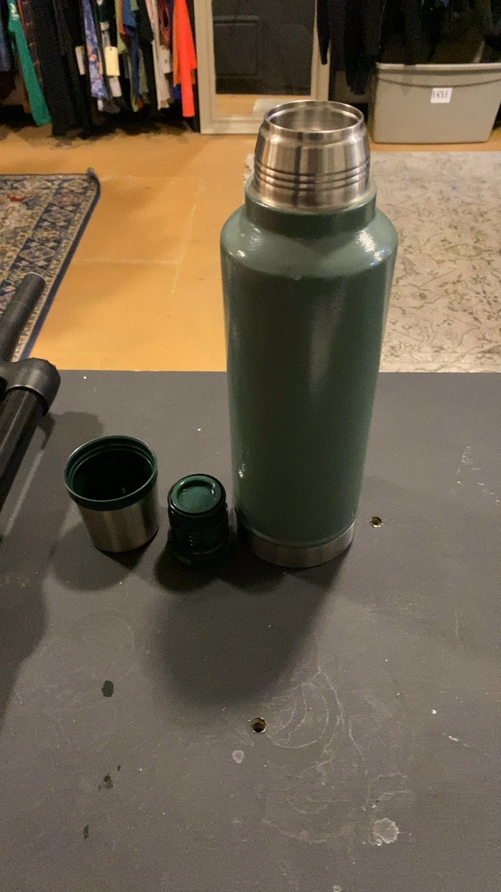 Stanley Wide Mouth Thermos 2qt Green