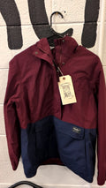 Eddie Bauer Jacket (Half-Zip)(Hood) M Red Charly Anarok