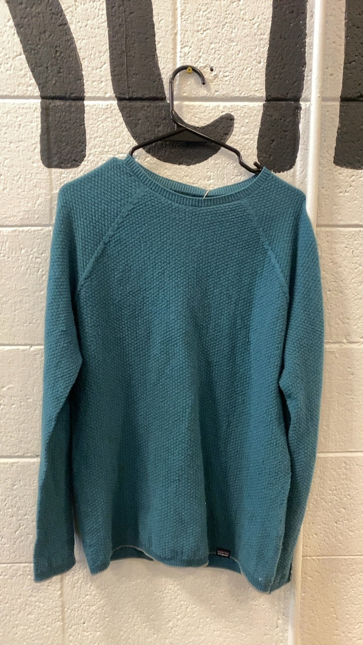 Patagonia Knit Sweater M Blue/Grey