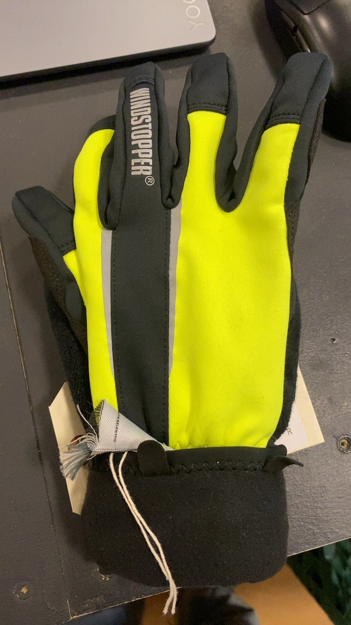 Gorewear Windstopper Gloves (Cycling) M Hi-Vis/Black