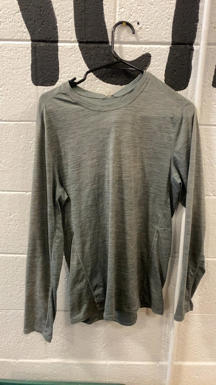 Patagonia Capilene Cool Lightweight Athletic T-Shirt (Longsleeve) M Grey