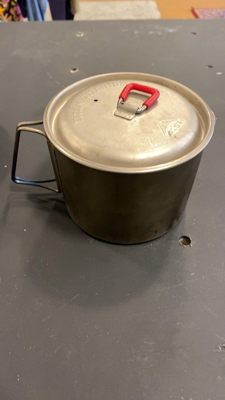 MSR Titan Titanium Camping (Mug) Grey