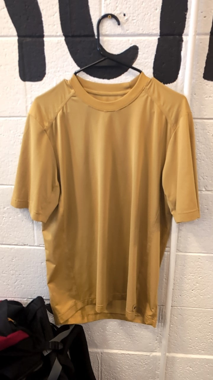 REI Athletic T-Shirt M Yellow