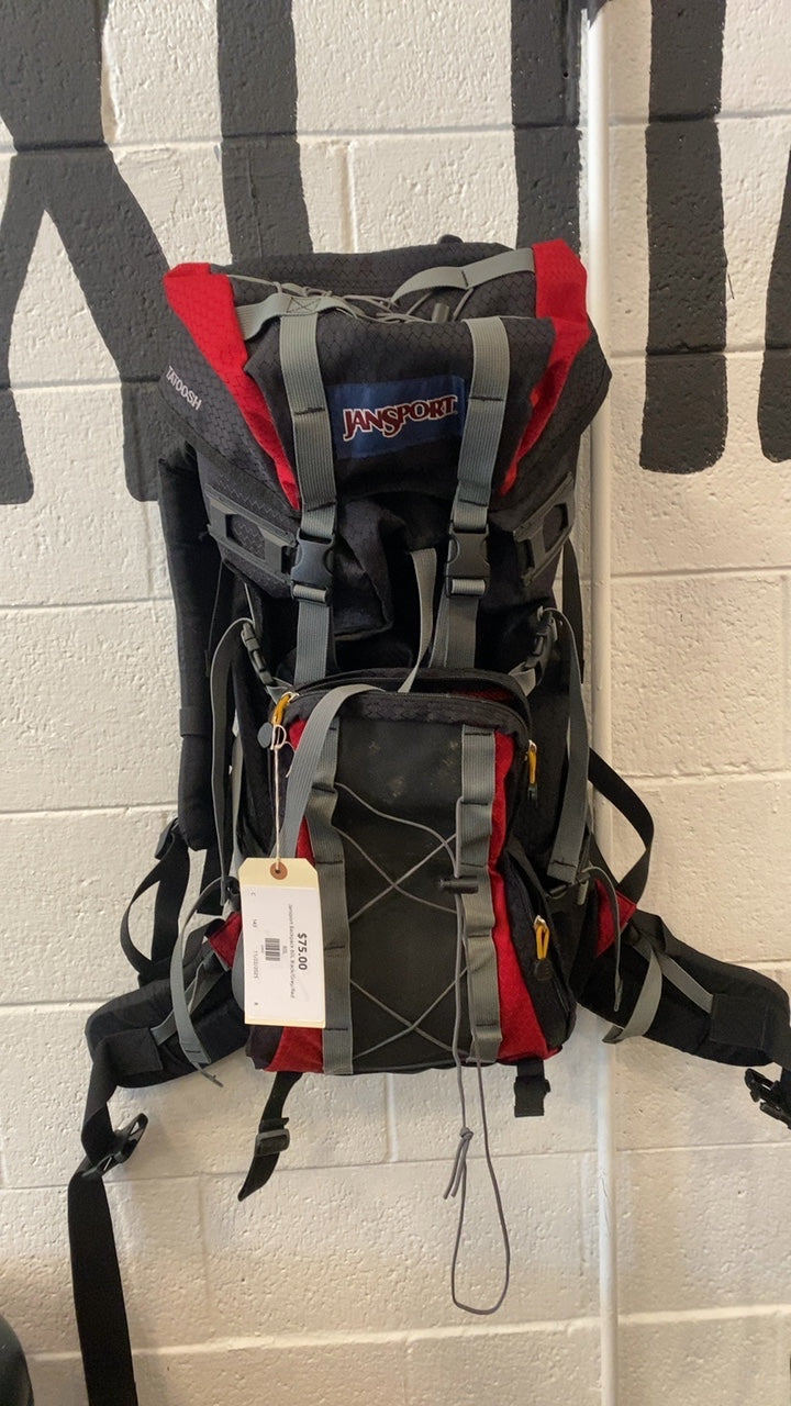 Jansport Backpack 60L Black/Grey/Red