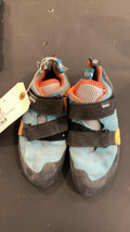Scarpa Force V Shoes (Climbing) 39.5/8 Blue/Orange