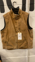 Carhartt Fleece-Lined Sherpa Vest L Tan