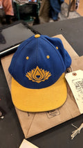 Sport Tek Hat (Snapback) Blue Gold Lotus