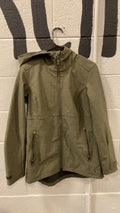REI Jacket (Full Zip) (Hood) M Green
