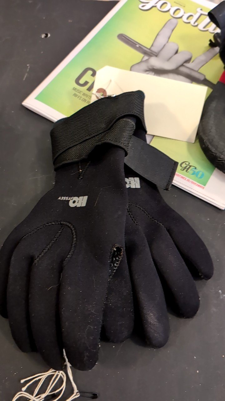 H20 Odyssey Gloves (Surf) L Black