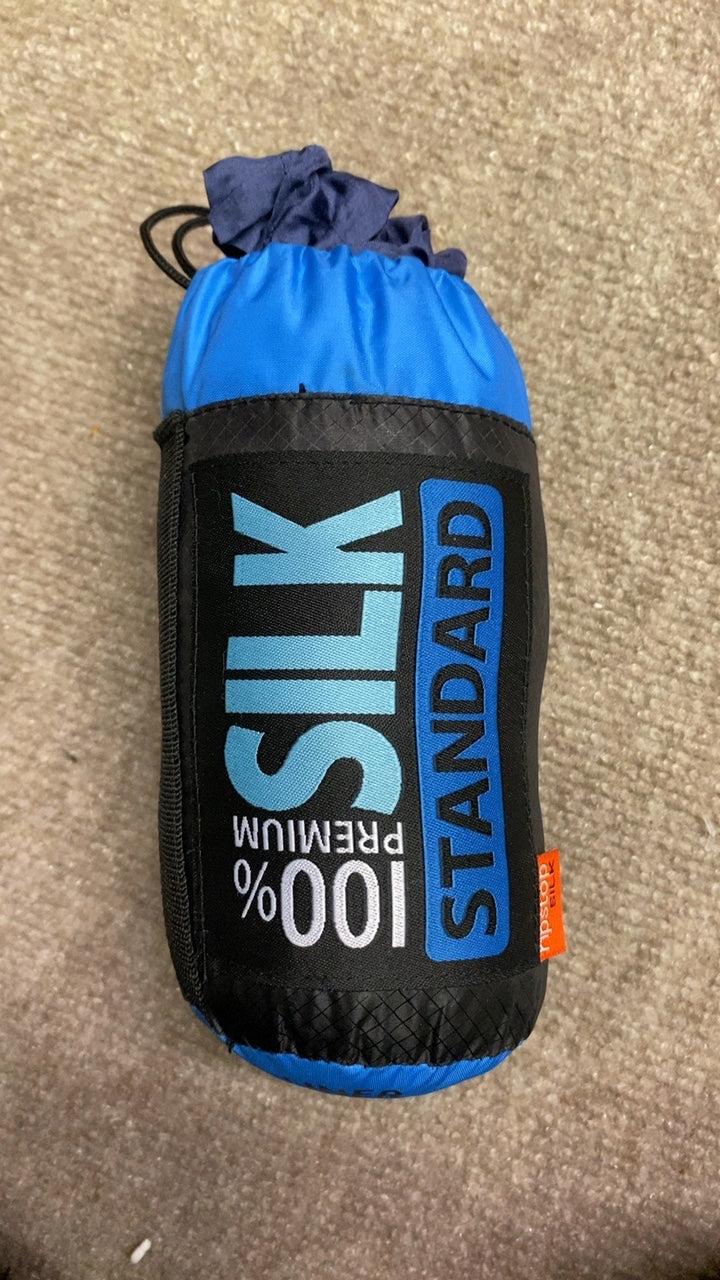 Sea to Summit Silk Travel Liner Sleeping Bag (Liner) Regular Blue