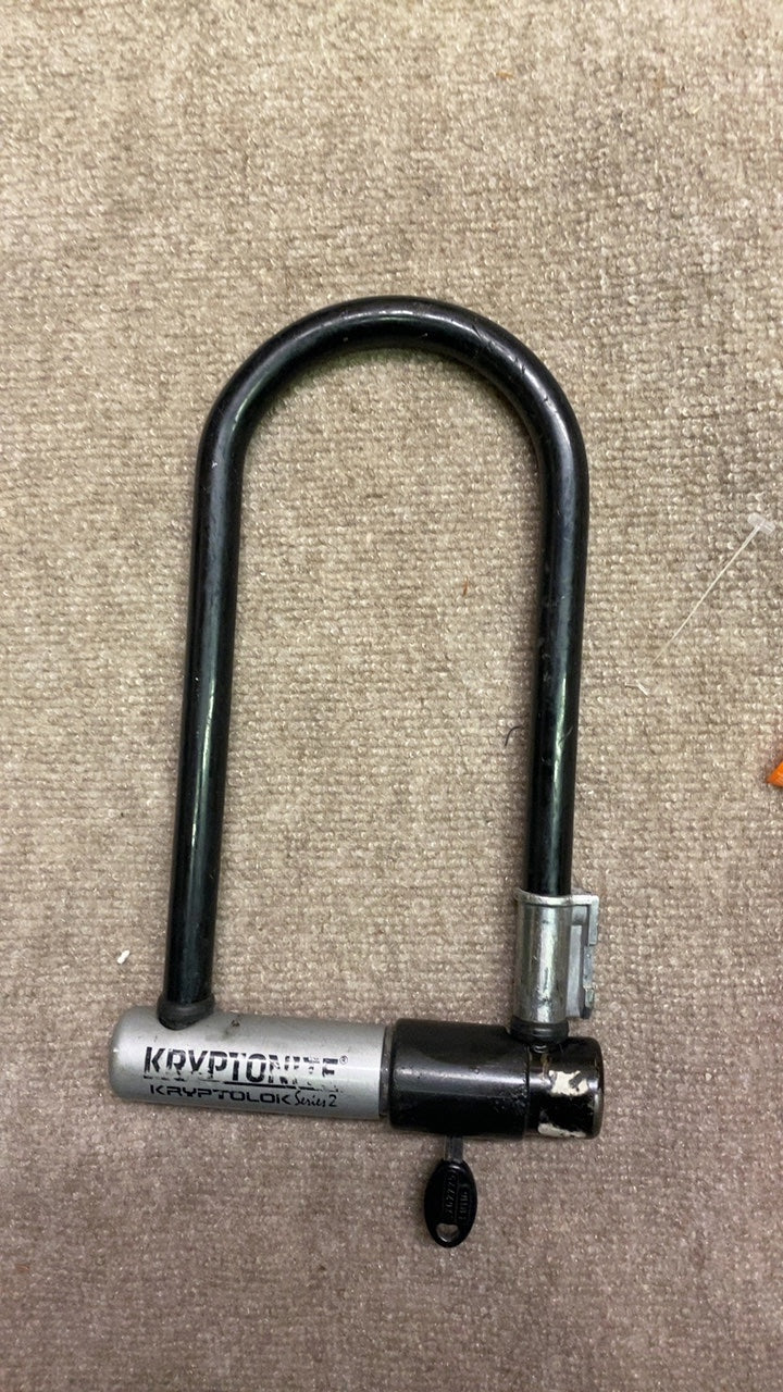 Kryptonite Kryptolock Series 2 Bike Parts (U-Lock) Black/Grey