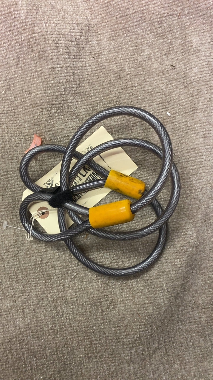 Unknown Bike Parts (Double Loop Cable) Grey/Yellow